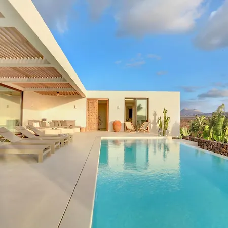 Gara Exclusive Luxury With Heated Pool Villa Lajares
